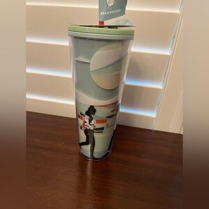 Starbucks Mint and Multicolor Tumbler